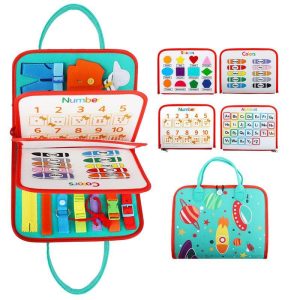 Bolsa Pasta Infantil Pedagógica Atividades Aprendizados E Diversão | Brinquedos Educativos Brinquedos Brinquedos Educativos