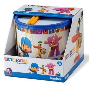 Brinquedo Infantil Tambor Turma Do Pocoyo Azul – Cardoso | Instrumento Musical Brinquedos Instrumento Musical