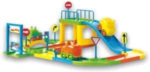 Brinquedo Pista De Corrida Infantil Baby Animal Interativa Com Carrinhos | Pistas e Autoramas Brinquedos Pistas e Autoramas