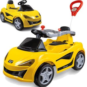 Carrinho De Passeio E Pedal Infantil Mc Laram Amarelo | Mini Veículos Brinquedos Mini Veículos