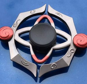 Hand Spinner Aço Fosco Black Atom | Spinner Brinquedos Spinner