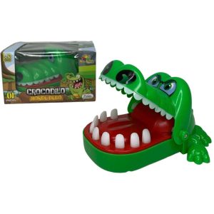 Jogo Dente Crocodilo Morde Dedo Jacaré Dentista Brinquedo Mesa Infantil Pegadinha Presente Criança | Brincadeiras de Faz de Conta Brincadeiras de Faz de Conta Brincadeiras de Faz de Conta