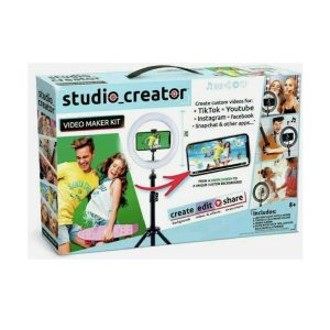 Kit Influencer Digital Studio Creator Video Maker Fun F00565 | Kit Influencer Brinquedos Kit Influencer