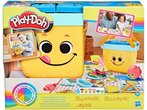 Kit Massinha Picnic Shapes Starter Hasbro – Com Acessórios | Massinha Brinquedos Massinha