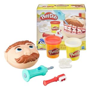 Kit Massinha Play Doh Brincando De Dentista – E4919 | Massinha Brinquedos Massinha