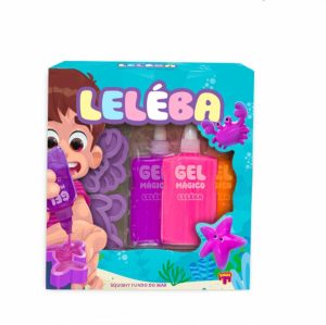 Leleba Gel Magico Fundo Do Mar C/ 4 Forminhas – Gelele – Gelele | Slime e Amoeba Brinquedos Slime e Amoeba