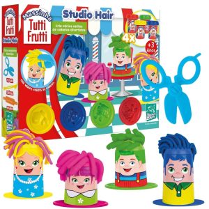 Massinha Cortes De Cabelo Maluco Tutti Frutti Studio Hair – – Supertoys | Massinha Brinquedos Massinha