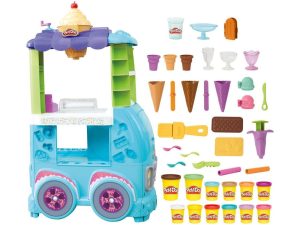 Massinha Play-Doh Super Caminhão De Sorvete – Com Acessórios | Massinha Brinquedos Massinha