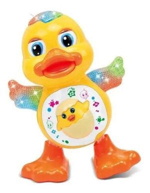 Pato Dançante Brinquedo Musical Dança Anda Mexe Luz E Som | Brinquedos para Bebê Brinquedos Brinquedos Educativos