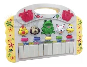 Piano Teclado Musical Infantil Sons Luz Eletrônico Xianda | Instrumento Musical Brinquedos Instrumento Musical