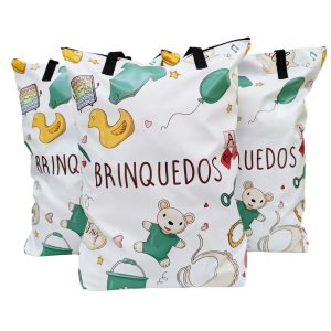 Porta Brinquedos Organizador Com Ziper E Alça | Organizador de Brinquedos Brinquedos Organizador de Brinquedos