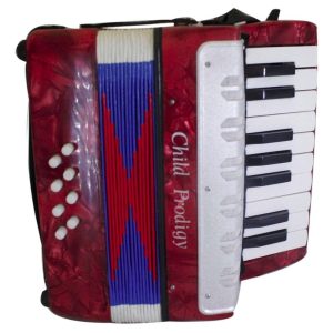 Sanfona Acordeon Infantil Profissional 8 Baixos Grande | Instrumento Musical Brinquedos Instrumento Musical