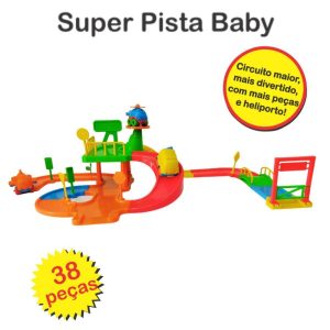 Super Pista De Carrinho Corrida Baby Infantil Educativo – Divplast | Pistas e Autoramas Brinquedos Pistas e Autoramas