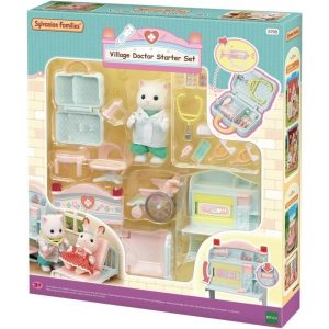 Sylvanian Families Conjunto Primeira Medica Da Vila | Colecionáveis Brinquedos Colecionáveis