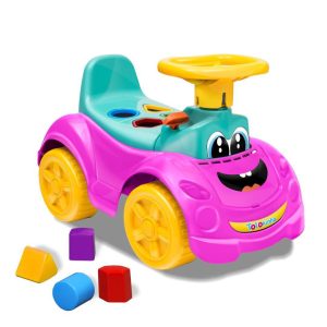 Totokinha Carrinho Andador Menina Rosa – Triciclo Rosa Infantil Bebê | Mini Veículos Brinquedos Mini Veículos