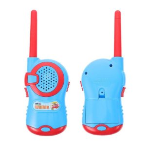 Walkie Talkie Rádio Comunicador Infantil Azul | Walkie Talkie Brinquedos Walkie Talkie