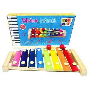 Xilofone Infantil Brinquedo Musical Diferente Com 8 Notas | Instrumento Musical Brinquedos Instrumento Musical