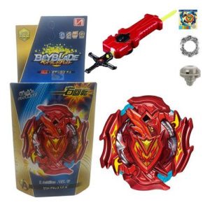 Beyblade Burst Turbo De Ferro Metal Com Lançador Achilles Sortidas | Lançadores Brinquedos Lançadores