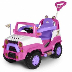 Mini Veículo Passeio E Pedal Infantil Diipi Rosa- | Mini Veículos Brinquedos Mini Veículos