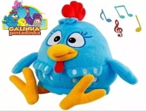 Pelúcia Galinha Pintadinha Musical 35Cm Antialergico | Pelúcia Brinquedos Pelúcia