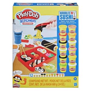 Massinha Play Doh Creations Noodles’N Sushi | Massinha Brinquedos Massinha