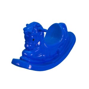 Gangorra Cavalinho Balanço Infantil Baby – Azul – Novo De Fabrica | Playground Brinquedos Playground