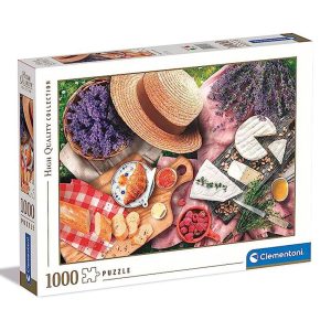 Puzzle 1000 Peças Brunch Em Provença – Clementoni | Quebra-Cabeça Brinquedos Quebra-Cabeça